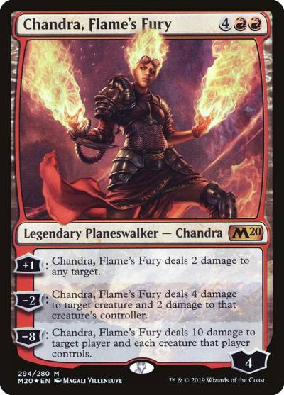 Chandra, Flame's Fury M20-294 Core Set 2020 Magic card