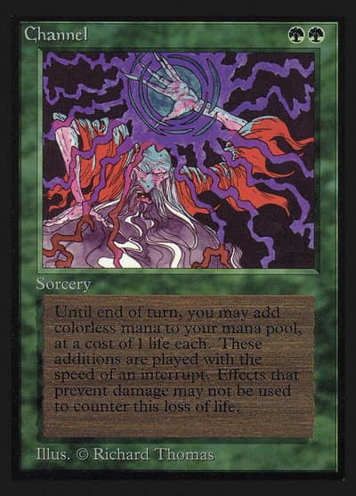 Channel CEI-189 Intl. Collectors' Edition Magic card