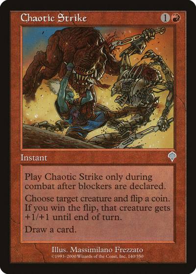 Chaotic Strike INV-140 Invasion Magic card