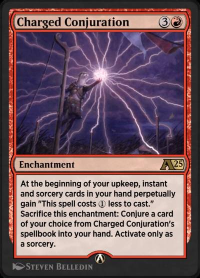 Charged Conjuration YBLB-14 Alchemy: Bloomburrow Magic card