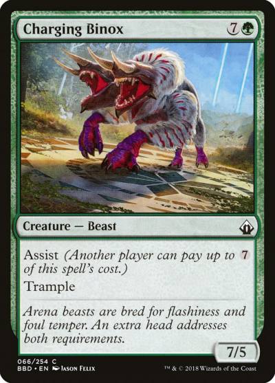 Charging Binox BBD-66 Battlebond Magic card
