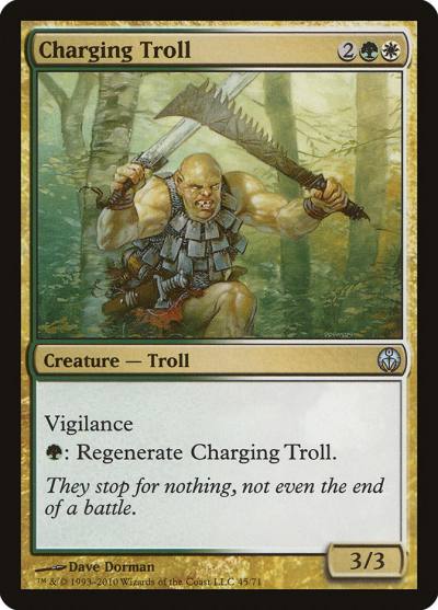 Charging Troll DDE-45 Duel Decks: Phyrexia vs. the Coalition Magic card