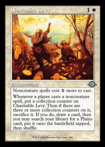 Charitable Levy MH3-390 Modern Horizons 3 Magic card
