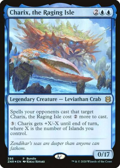 Charix, the Raging Isle ZNR-386 Zendikar Rising Magic card