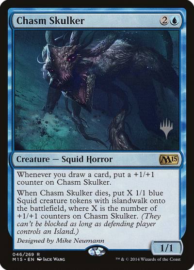 Chasm Skulker PM15-46P Magic 2015 Promos Magic card