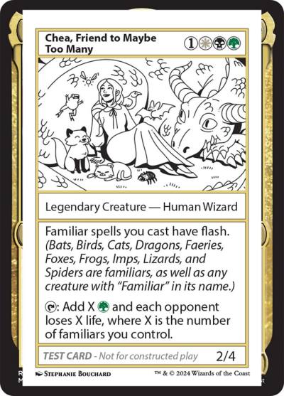 Chea, Friend to Maybe Too Many MB2-591 Mystery Booster 2 Magic card