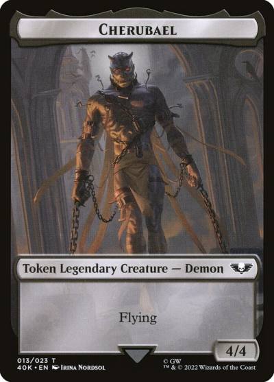 Cherubael T40K-13 Warhammer 40,000 Tokens Magic card