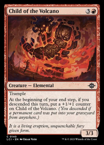 Child of the Volcano 140 The Lost Caverns of Ixalan Magic card