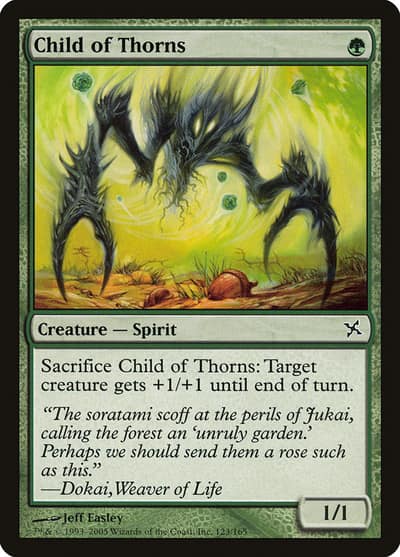 Child of Thorns 123 Betrayers of Kamigawa Magic card