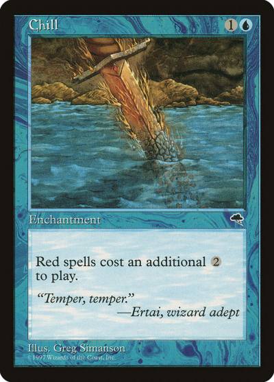 Chill TMP-56 Tempest Magic card