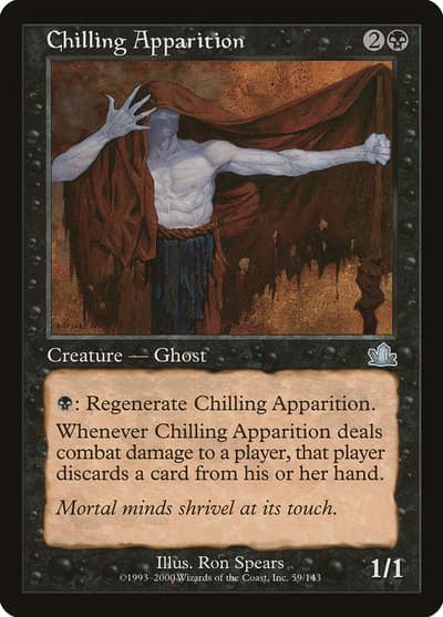 Chilling Apparition 59 Prophecy Magic card