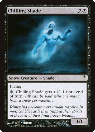 Chilling Shade CSP-53 Coldsnap Magic card