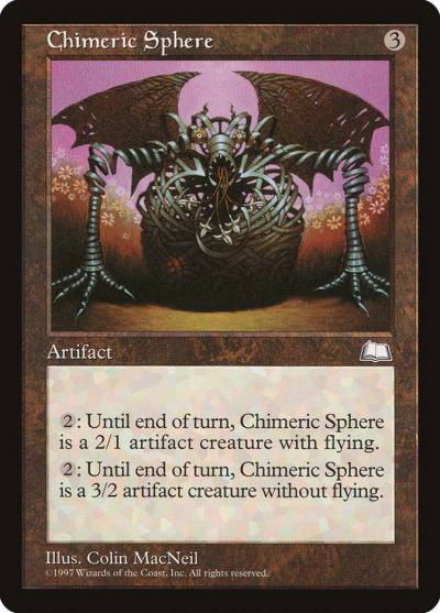 Chimeric Sphere WTH-148 Weatherlight Magic card