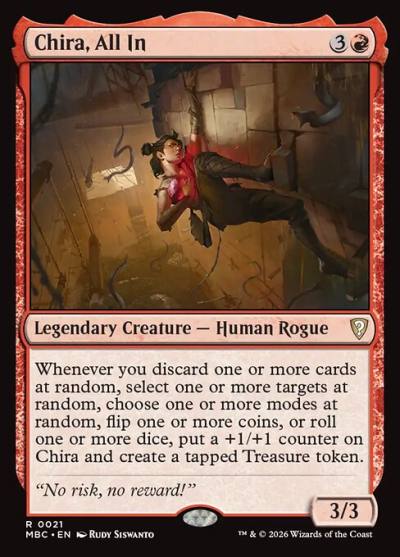 Chira, All In MBC-21 Mystery Booster Commander Edition Magic card