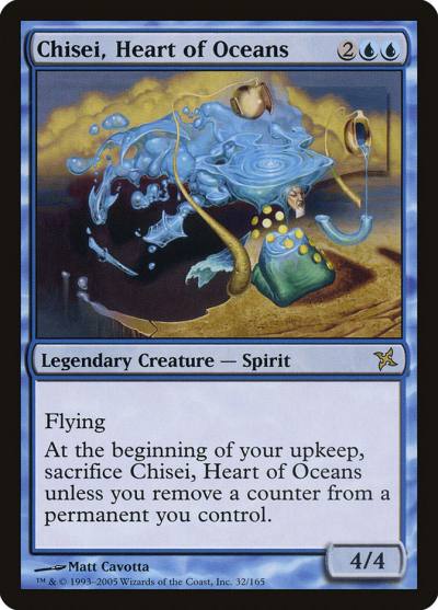 Chisei, Heart of Oceans BOK-32 Betrayers of Kamigawa Magic card