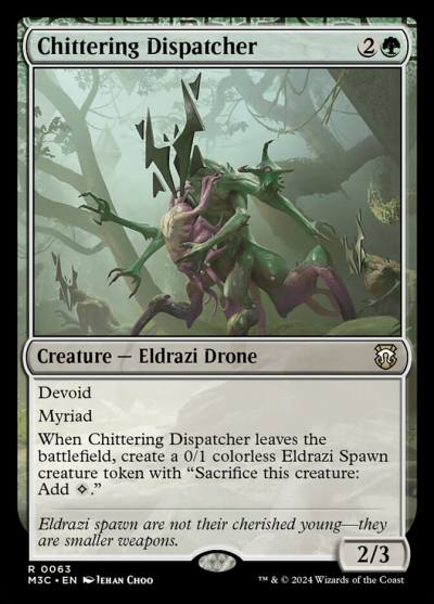 Chittering Dispatcher 63 Modern Horizons 3 Commander Magic card