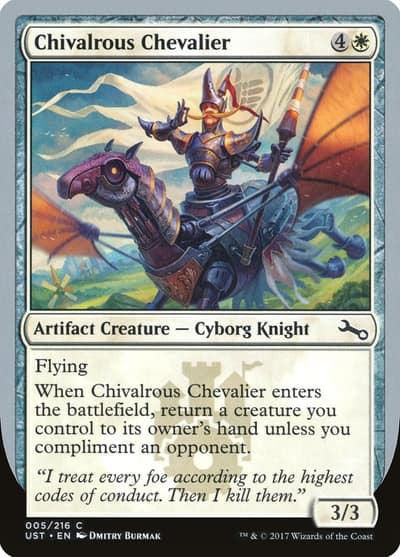 Chivalrous Chevalier 5 Unstable Magic card