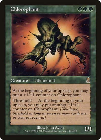 Chlorophant 234 Odyssey Magic card
