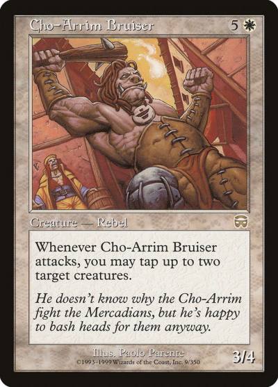 Cho-Arrim Bruiser 9 Mercadian Masques Magic card