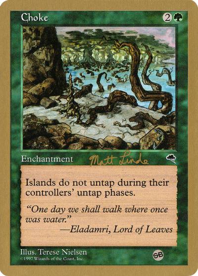 Choke WC99-ML219SB World Championship Decks 1999 Magic card