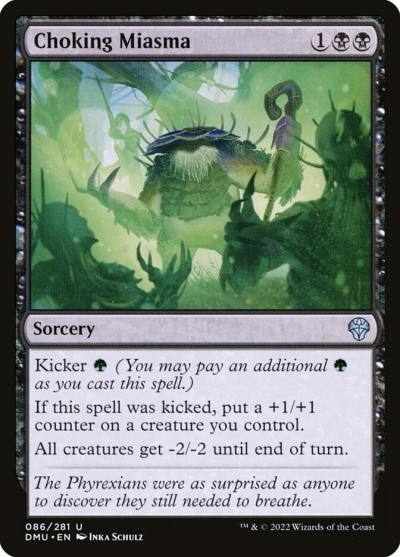 Choking Miasma DMU-86 Dominaria United Magic card