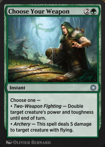 Choose Your Weapon HBG-202 Alchemy Horizons: Baldur's Gate Magic card