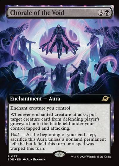 Chorale of the Void EOE-331 Edge of Eternities Magic card
