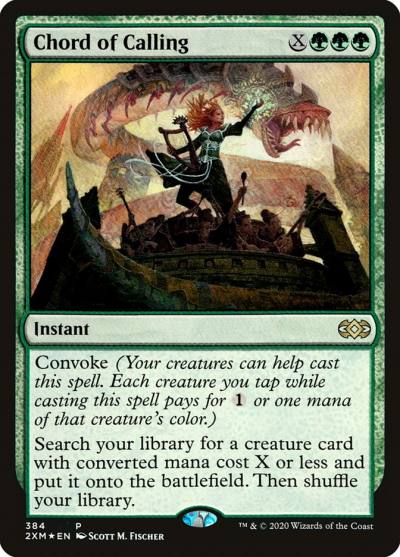 Chord of Calling 2XM-384 Double Masters Magic card