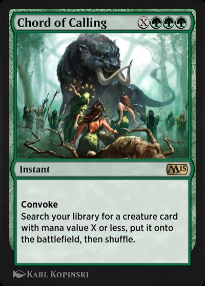 Chord of Calling EA3-6 Explorer Anthology 3 Magic card