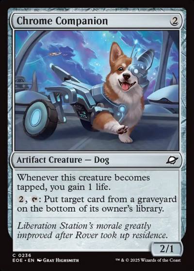 Chrome Companion EOE-236 Edge of Eternities Magic card