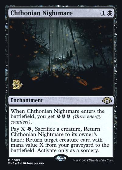 Chthonian Nightmare PMH3-83S Modern Horizons 3 Promos Magic card