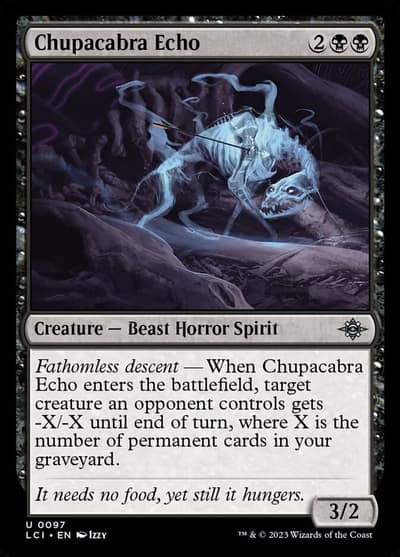 Chupacabra Echo 97 The Lost Caverns of Ixalan Magic card