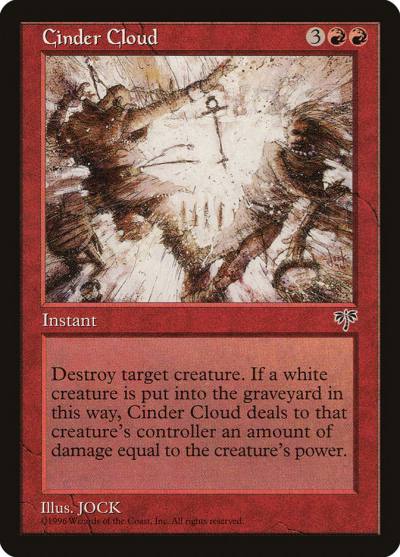 Cinder Cloud MIR-165 Mirage Magic card