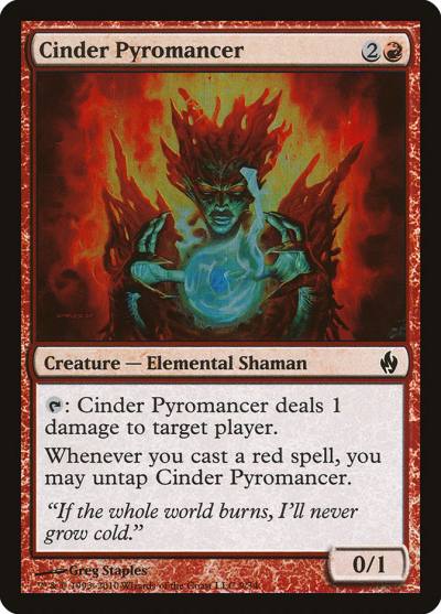 Cinder Pyromancer PD2-9 Premium Deck Series: Fire and Lightning Magic card