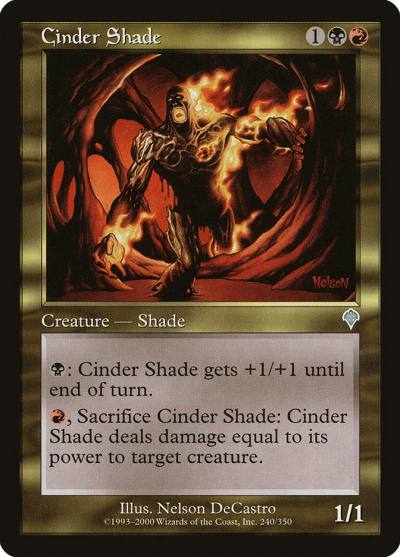 Cinder Shade INV-240 Invasion Magic card