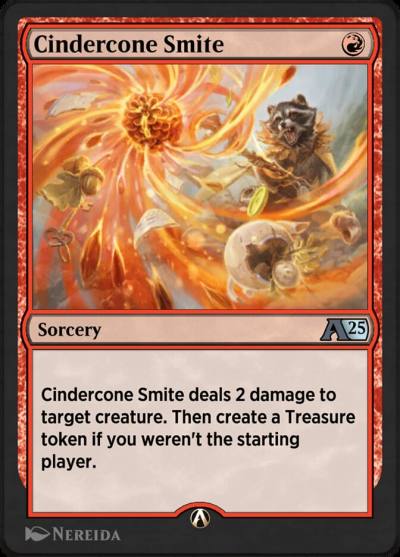 Cindercone Smite YBLB-15 Alchemy: Bloomburrow Magic card