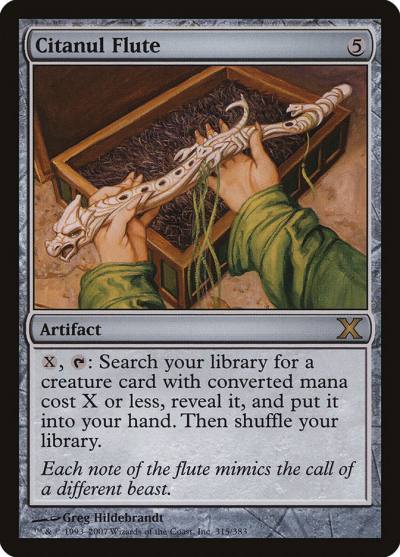 Citanul Flute 10E-315 Tenth Edition Magic card