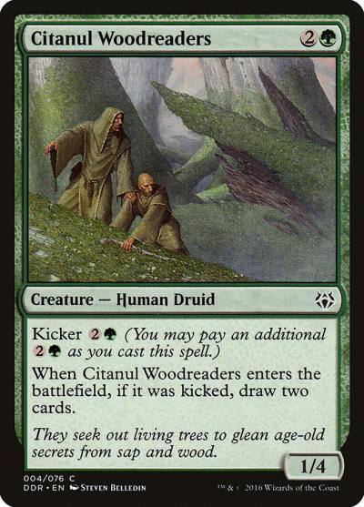 Citanul Woodreaders DDR-4 Duel Decks: Nissa vs. Ob Nixilis Magic card