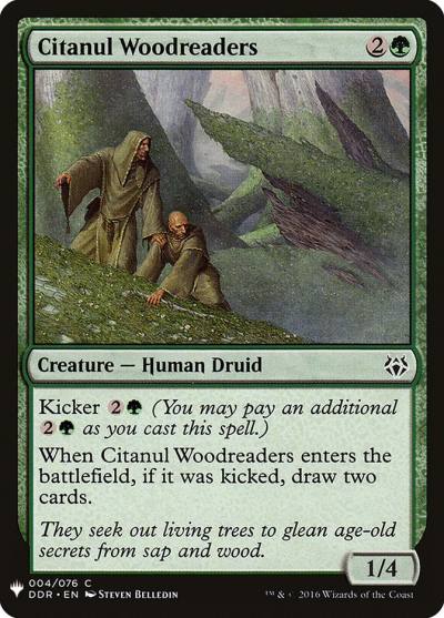 Citanul Woodreaders PLST-DDR-4 The List Magic card
