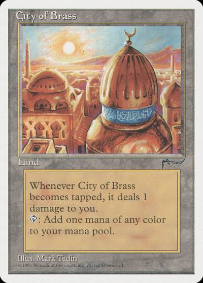 City of Brass CHR-112 Chronicles Magic card