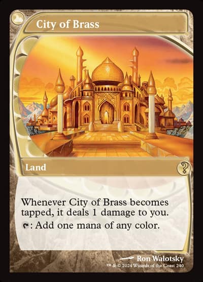 City of Brass MB2-240 Mystery Booster 2 Magic card