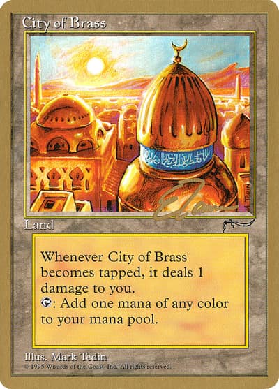 City of Brass PTC-ET112 Pro Tour Collector Set Magic card