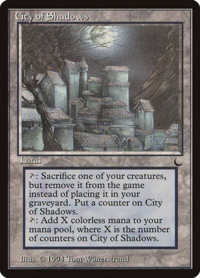 City of Shadows DRK-116 The Dark Magic card