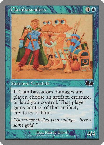 Clambassadors UGL-18 Unglued Magic card