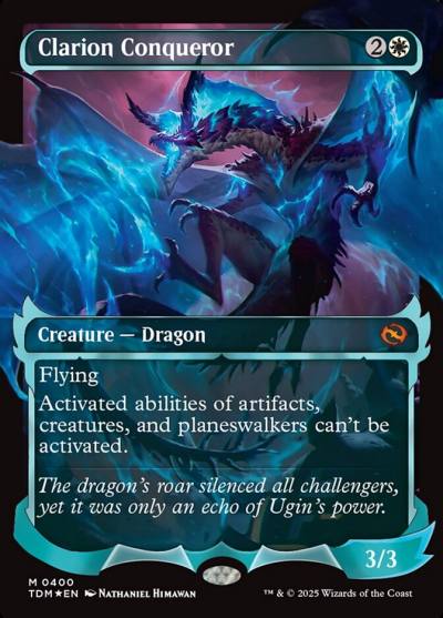 Clarion Conqueror TDM-400 Tarkir: Dragonstorm Magic card