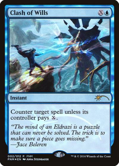 Clash of Wills F16-2 Friday Night Magic 2016 Magic card