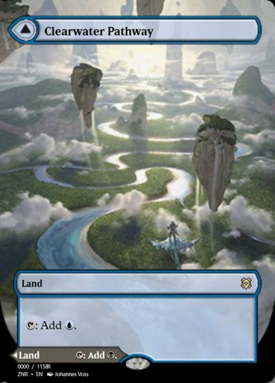 Clearwater Pathway // Murkwater Pathway PRM-83858 Magic Online Promos Magic card