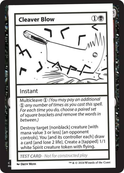 Cleaver Blow MB2-542 Mystery Booster 2 Magic card