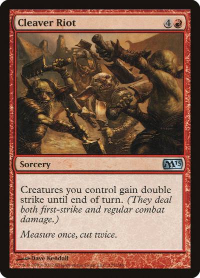 Cleaver Riot M13-125 Magic 2013 Magic card