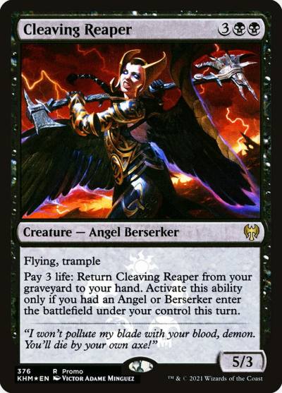 Cleaving Reaper PKHM-376STAR Kaldheim Promos Magic card